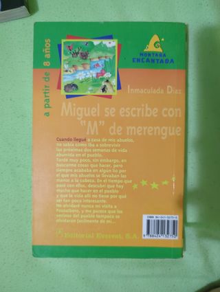 Lote de libros infantiles, edad recomendada 8 años