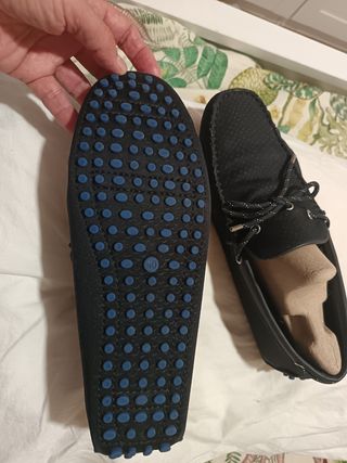 Mocasines Zara -azul marinos
