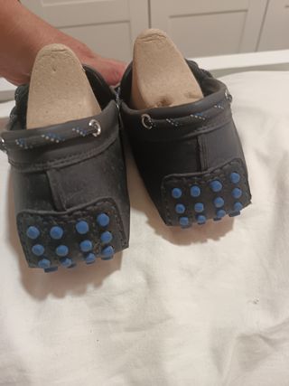 Mocasines Zara -azul marinos
