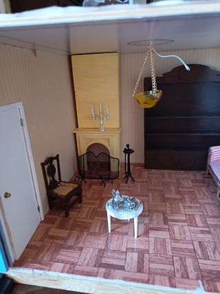 Muebles miniatura salón 