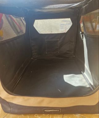 Transportín Perro Amazon Basics