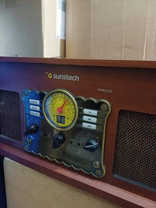 Tocadiscos Sunstech PXRC5CD Vintage