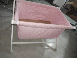 Mini cuna blanca 90x60cm