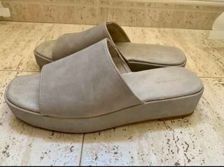 Sandalias Women's Secret color visón textura meloc