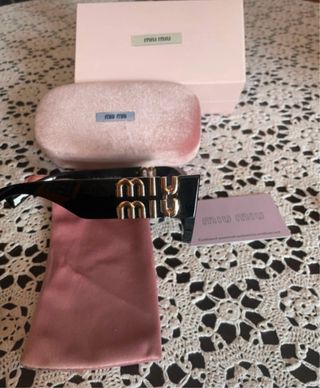 Occhiali Miu Miu neri