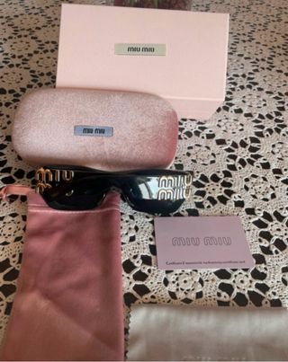 Occhiali Miu Miu neri