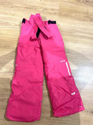 Chaqueta y pantalon nieve niña 