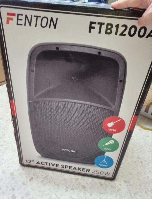 Altavoz Fenton FTB1200A 12" 250W