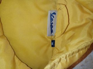 Pantaloni antipioggia gialli taglia M


