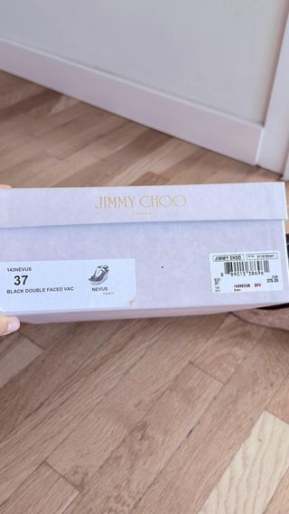 Sandalias plataforma Jimmy Choo de piel marron