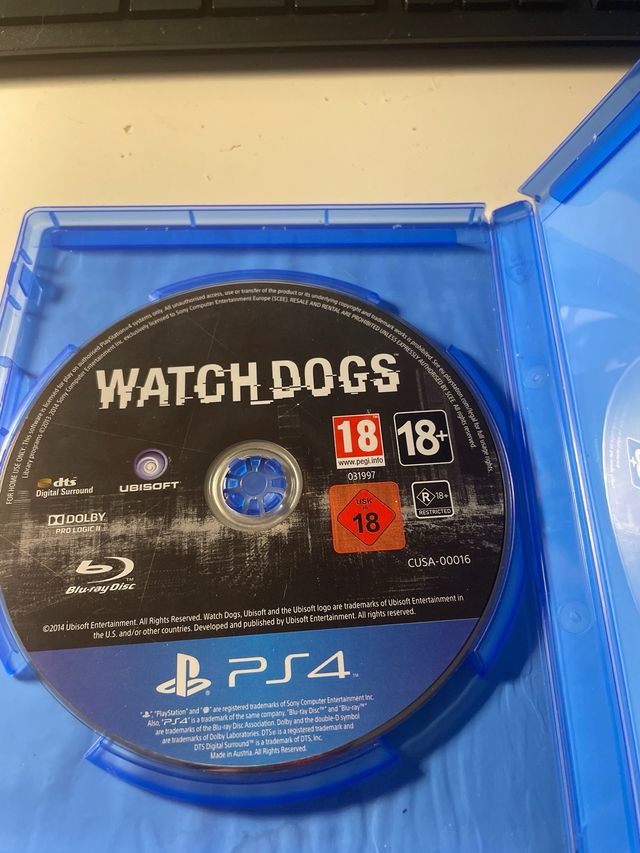 Watch Dogs PS4 (PlayStation 4)