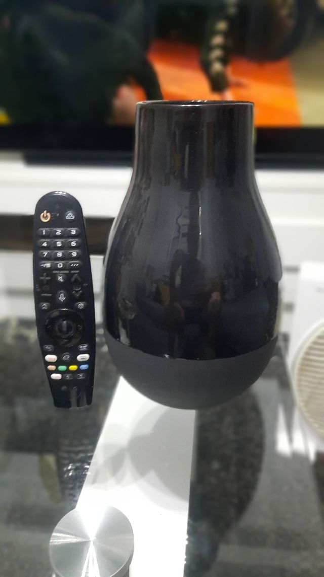 Jarron negro cerámica - Decoración