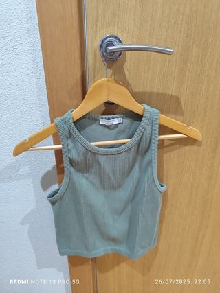 Camiseta sin mangas