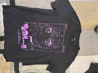 Camiseta Bershka anime XL