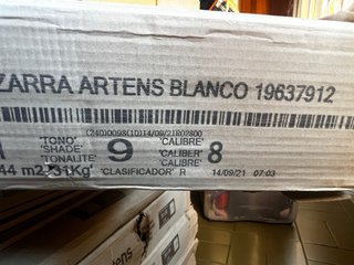Azulejos Gres Porcelánico Blanco 30x60