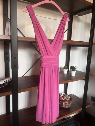 Vestito rosa elegante