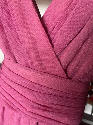 Vestito rosa elegante