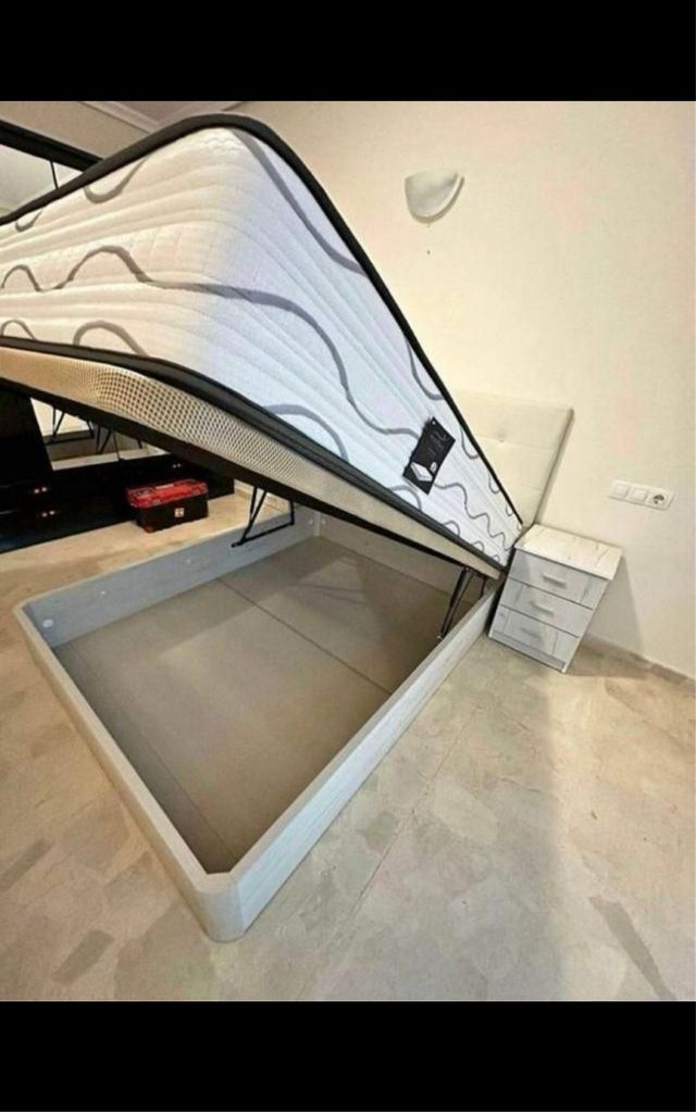 Canapé abatible con colchón