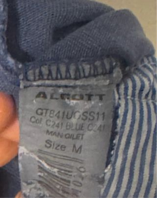 Gilet Alcott Uomo M - Blu