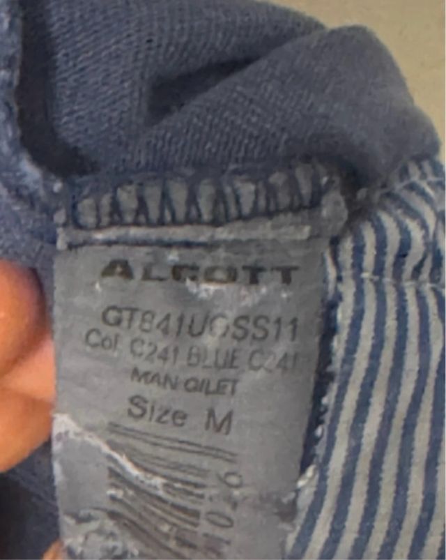 Gilet Alcott Uomo M - Blu