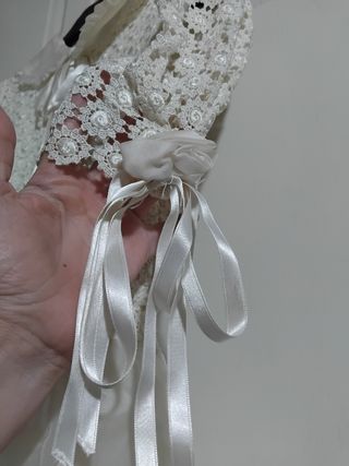 Abito Comunione Beige a principessa 