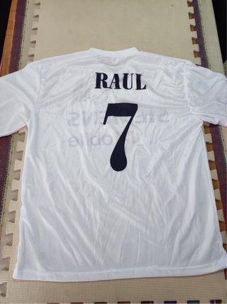 Camiseta Real Madrid Raúl #7 Retro