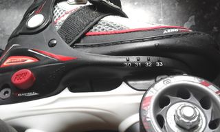 Patines regulables 30-33, 4 ruedas
