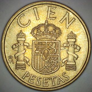 100 Pesetas España 1983