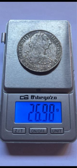 8 Reales 1783 (MBC+) Carlos III México 