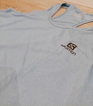 Camiseta Salomon running mujer