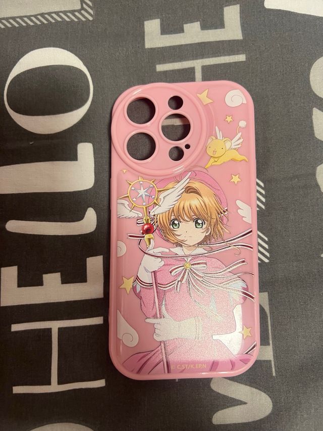 Funda iPhone 15 Pro Sakura Card Captors