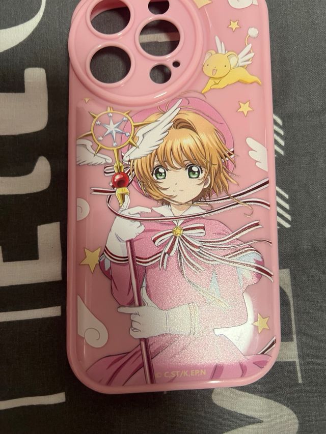 Funda iPhone 15 Pro Sakura Card Captors