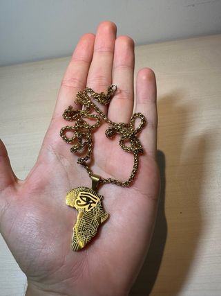 Collar Dorado - Acero Inoxidable Bañado en Oro 18k