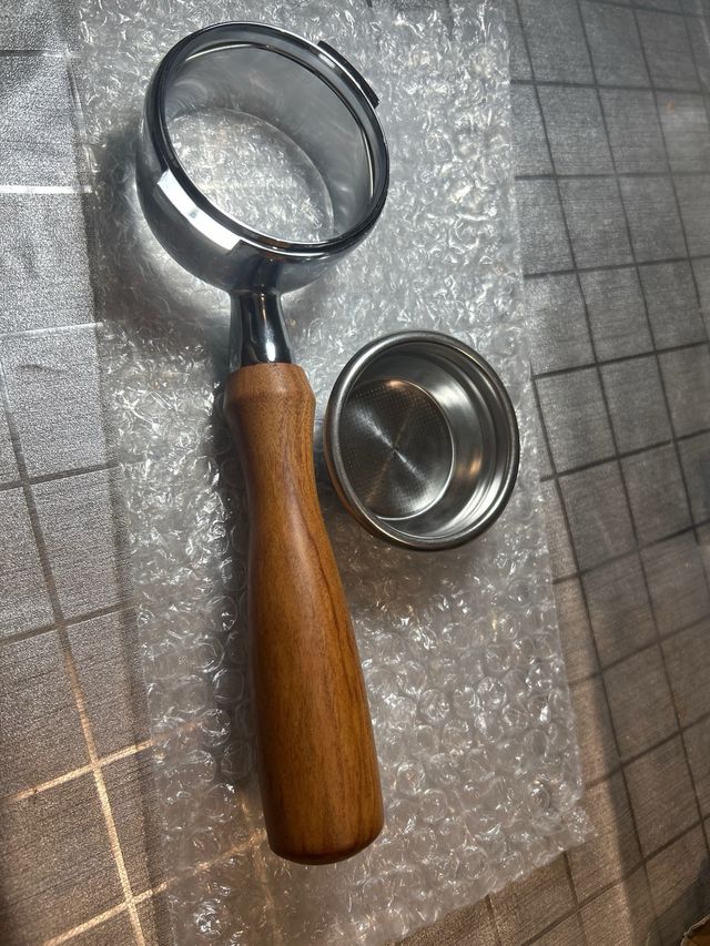 Portafiltro Cafetera espresso 58mm Madera