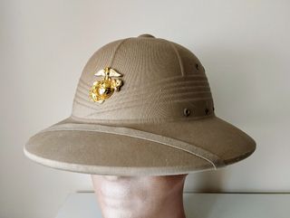 Salacot USMC Cuerpo de Marines. Guerra de Vietnam.