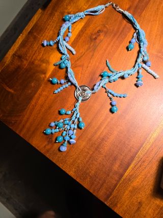 Collana Multicolore Azzurra