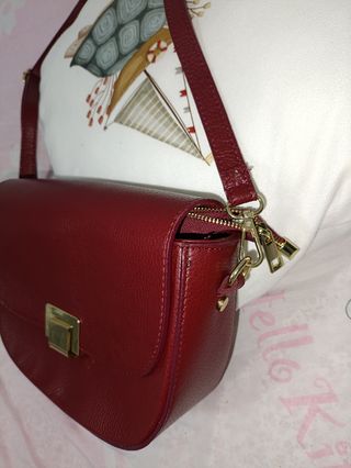Bolso bandolera rojo
