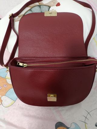 Bolso bandolera rojo