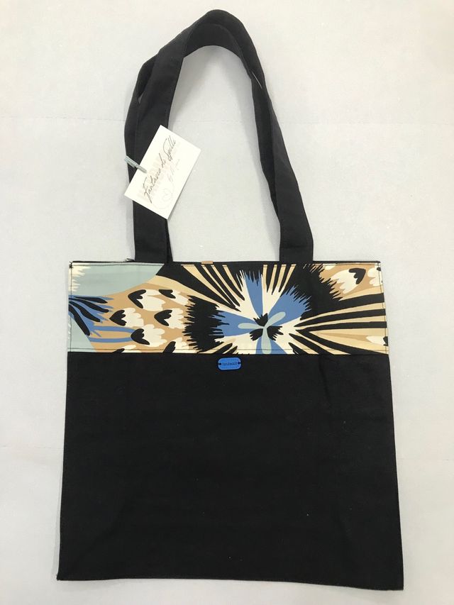 Borsa shopping nera Fantasie di Spilli