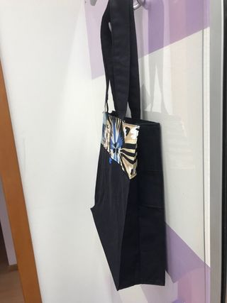 Borsa shopping nera Fantasie di Spilli