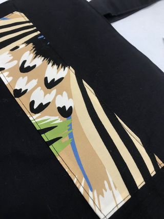 Borsa shopping nera Fantasie di Spilli