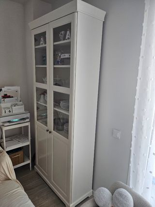 LIATORP (IKEA) Estantería Cristal Blanco