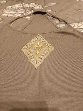 Camiseta de tirantes verde