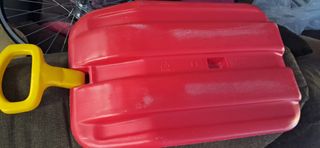 Trineo infantil rojo