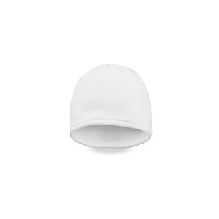 Gorro poliéster blanco