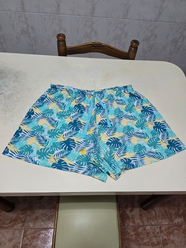 Pijama verano mujer XL - piña | hojas