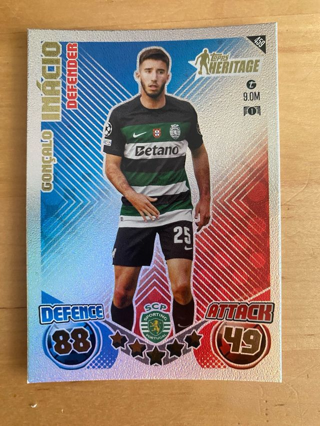 Gonçalo Inácio Topps Heritage Match Attax 24-25