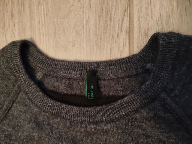 Maglione Benetton grigio