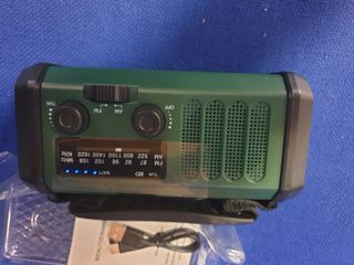 Radio emergencia Portátil - Verde