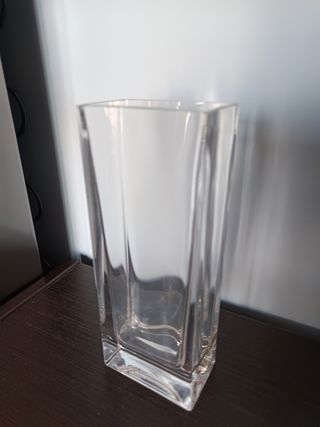 Vaso cristallo trasparente